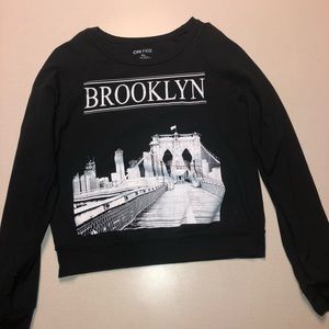 Black long-sleeved shirt